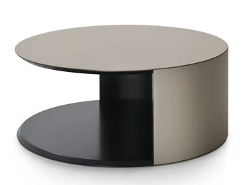 PAPIER - Round low wooden coffee table by i 4 Mariani - view 2